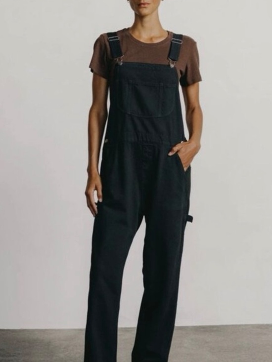 OZMA Pants - OZMA of California Painter / Carpenter Coveralls – Black (Size Small) | Utility